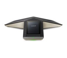 Poly Trio C60 NR (Teams) schwarz / Konferenz-IP-Telefon / 5" Display / 2x RJ-45 / WiFi / BT / PoE  