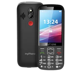 MyPhone HALO 4 LTE schwarz / 3,5" / FM / 2MP / microSD / Taschenlampe / SOS-Funktion