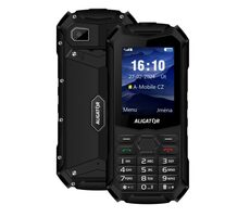 Aligator R35 eXtremo schwarz / 2,4" TFT / 1,3 MP / Dual-SIM / microSD (bis zu 256 GB) / P68 / KAiOS
