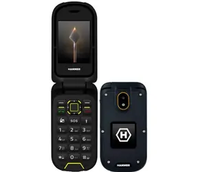 MyPhone Hammer Bow LTE schwarz / 2,4" / 2MPx / BT / FM / microSD / DualSIM / IP68