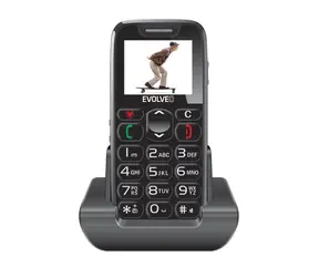 Evolveo EasyPhone XR + Ständer schwarz / 2,3" / 0,3MP / SOS / microSDHC