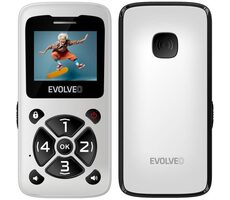 Evolveo EasyPhone ID weiß / 1,7" / SOS / microSDHC
