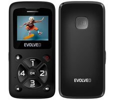 Evolveo EasyPhone ID schwarz / 1,7" / SOS / microSDHC