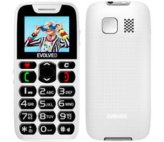 Evolveo EasyPhone weiß / 1,8" / SOS / microSDHC