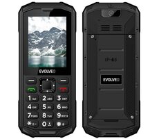 Evolveo StrongPhone X5 schwarz-grau / 2,4" / 0,3MP / Dual-SIM / IP68 