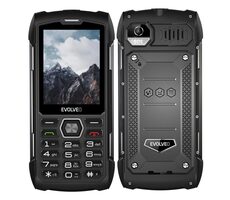 Evolveo StrongPhone H1 schwarz-grau / 2,8" / Dual-SIM / IP68