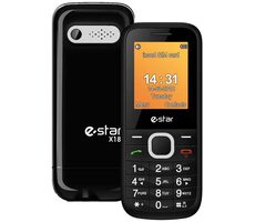 eSTAR X18 silber / 1,77" / Dual-SIM / Bluetooth / microSD / FM-Radio / 500 mAh
