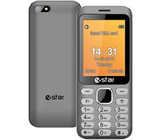 eSTAR X28 grau / 2,8" / Dual-SIM / Bluetooth / microSD / LED-Taschenlampe / 1000 mAh