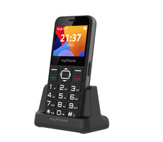 Ausgepackt - MyPhone HALO 3 Senior schwarz / 2,3" / 240 x 320 / 0,3MPx / 1000 mAh / microSD / SOS-Funktion / ausgepackt