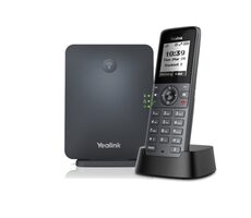 Yealink W71P SIP DECT (Basis + Mobilteil W71H) / VoIP-Telefon / 10x SIP / bis zu 10 DECT-Mobilteile