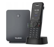 Yealink W78P SIP DECT (Basis + Mobilteil W78H) / VoIP-Telefon / 10x SIP / bis zu 10 DECT-Mobilteile