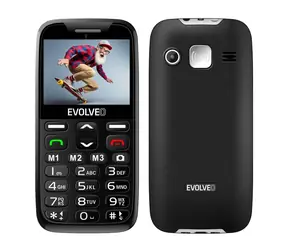 Evolveo EasyPhone XS schwarz / 2,2" / 0,3 MP / SOS / microSDHC