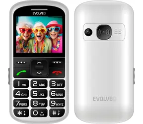 Evolveo EasyPhone XS weiß / 2,2" / 0,3 MP / SOS / microSDHC