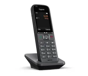 Ausgepackt - Gigaset S700H PRO schwarz / schnurloses Telefon / LCD-Display / DECT / IP / ISDN / ausgepackt