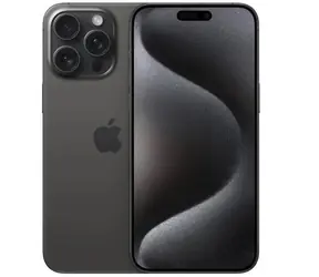 Generalüberholtes Apple iPhone 15 Pro Max 256 GB, Titanschwarz, eSIM-only, Qualität C / bazaar