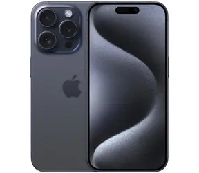 Generalüberholtes Apple iPhone 15 Pro 128 GB, Titanblau, eSIM-only, Qualität C / bazaar