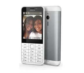 Ausgepackt - HMD Nokia 230 weiß / 2,8" / Dual-SIM / 1200 mAh / microUSB + 3,5-mm-Klinkenanschluss / Bluetooth / ausgepackt