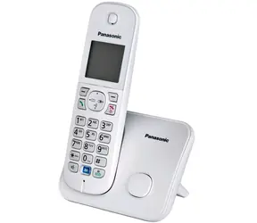 Ausgepackt - Panasonic KX-TG6811GS / Schnurloses Analogtelefon / DECT / GAP/Telefonbuch 120/max. 15 Stunden Gesprächszeit / ausgepackt