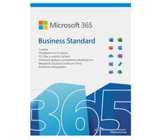 Microsoft 365 Business Standard CZ / PC & Mac / 64 bit / Bez média / Elektronická licence