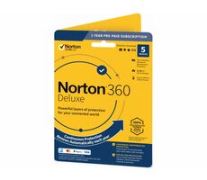 Norton 360 Deluxe - Abonnementlizenz (1 Jahr) - 5 Geräte / 50 GB Cloud-Speicher - Download - ESD