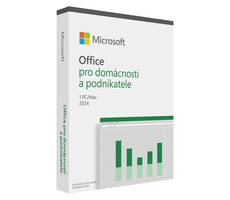 Microsoft Office 2024 für Haushalte und Unternehmen CZ / PC & Mac / 64 Bit / Ohne Medien / Box-Lizenz