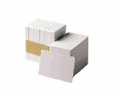 ZEBRA klassische Plastikkarten 500 Stück / PVC / 30 mil (0,76 mm) / weiß