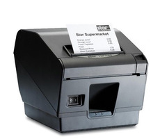 Star Micronics TSP743D II schwarz / Registrierkasse / Thermodrucker / RS-232 / Schneideplotter / ohne Netzteil