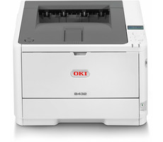 OKI B432dn / Schwarzweiß-LED-Drucker / A4 / 40 Seiten/Min. / 1200 x 1200 dpi / USB 2.0 + RJ45