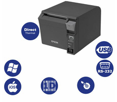 Epson TM-T70II / Registrierkasse / Thermo / RS-232 / USB / grau