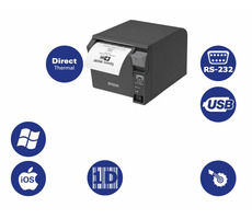 Epson TM-T70II / Registrierkasse / Thermo / RS-232 / USB / Schwarz