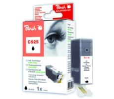 PEACH kompatibilní cartridge Canon PGI-525BK, Black, 19 ml
