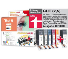 Peach PGI-5 / CLI-8 Alternativkartusche / 2x26, 4x14 ml Combi-Pack PLUS