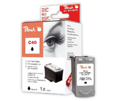 Peach -kompatible Patrone Canon PG-40, Schwarz, 23 ml