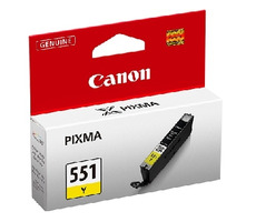 Canon CLI-551 Y Originalpatrone / 7 ml / Gelb