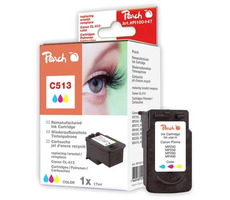 Peach Canon C513 3-Farben-XL-Pack / kompatibel mit CL-513 / 17 ml