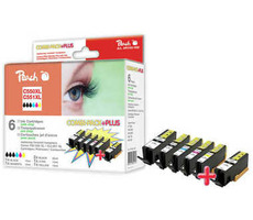 Peach Canon C550XL + C551XL CombiPack mit Chip / PGI-550 / CLI-551