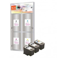 Peach wiederaufbereitete Ersatzpatrone PG-40 / CL-41 MultiPack PLUS / Canon Pixma iP1600 / Multipack