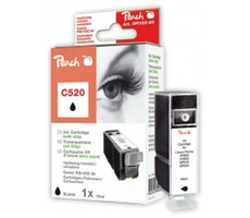Peach wiederaufbereitete Alternativpatrone PGI-520 / Canon Pixma iP3600 / Schwarz