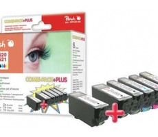 Peach wiederaufbereitete Ersatzpatrone PGI-520/CLI-521 MultiPack PLUS / Canon Pixma iP3600 / Multipack PLUS