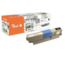 Peach Remanufactured Alternativtoner OKI 44973536 / C301/321 / 2200 Seiten / Schwarz
