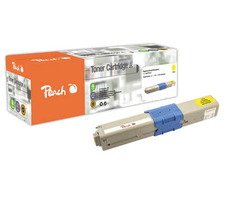 Peach Remanufactured Alternativtoner OKI 44973533 / C301/321 / 1500 Seiten / Gelb