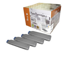 Peach Remanufactured C5550/5800/5900 MultiPack Alternativtoner / OKI C5800 / 6.000/3x5000 Seiten / MultiPack