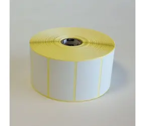 ZEBRA Z-Select 2000D Thermoetiketten 57 x 32 mm (1 Rolle) / Durchm. Rolle 127mm / Durchm. Hülsen 25,4 mm / 2100 Stück / 1 Rolle