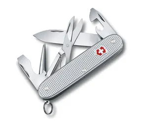 VICTORINOX Pioneer X silber / Taschenmesser / Stahl / Anzahl Funktionen 9 / Länge 93 mm