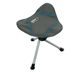 High Peak Tarifa / Klappbarer Dreibeinstuhl / 33x33x45 cm / Belastbarkeit: 100 kg