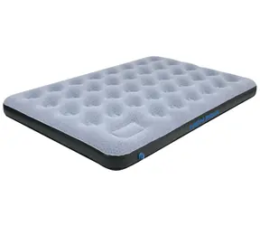 High Peak Comfort PLUS Double / Aufblasbare Matratze / 197x138x20 cm / Belastbarkeit: 250 kg