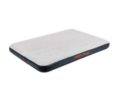 High Peak Luftbett Double / Aufblasbare Liege / 197x138x20 cm / Belastbarkeit: 250kg / Ausverkauf