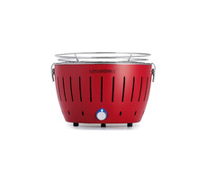 LotusGrill G280 U rot / Holzkohlegrill / 292 x 210 mm
