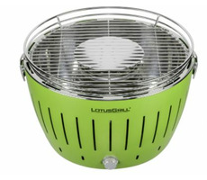 LotusGrill G34 U grün / Holzkohlegrill / 35 x 35 x 23,5 cm