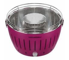 LotusGrill G34 U lila / Holzkohlegrill / 35 x 35 x 23,5 cm